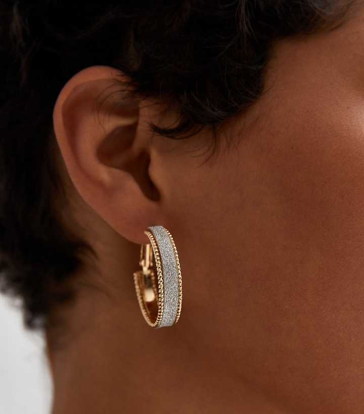 ZARİF TAŞLI HALKA KÜPE