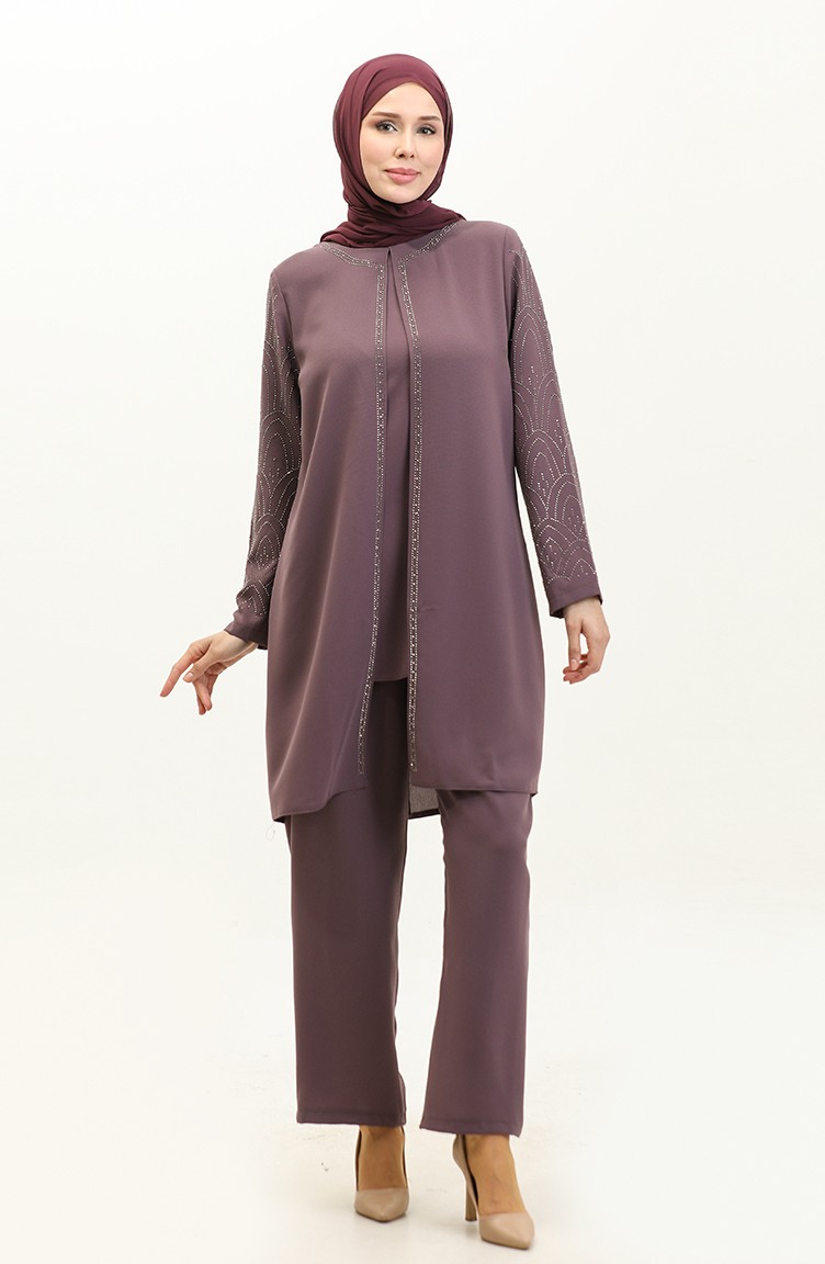 DİKİŞ DETAYLI TESETTÜR TAKIM