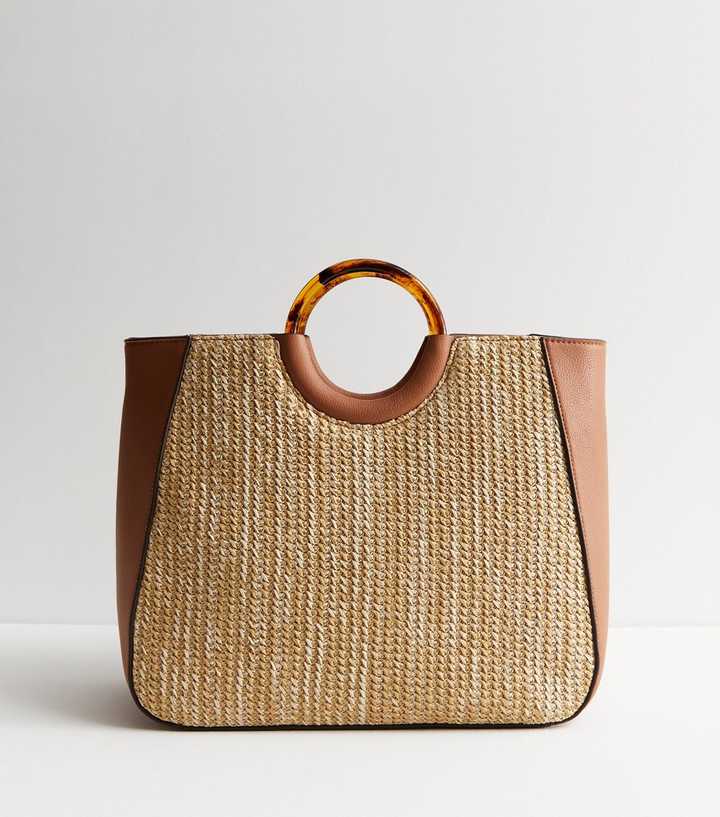 HASIR DETAYLI KOL ÇANTASI